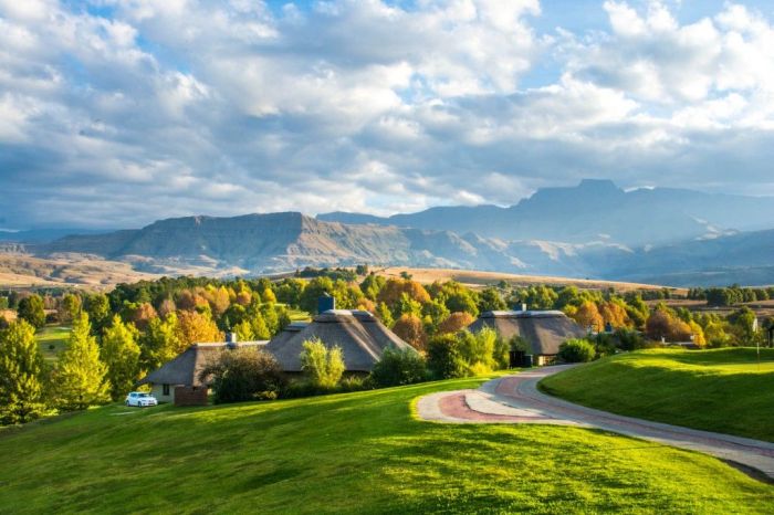 Luxury winter sports resorts